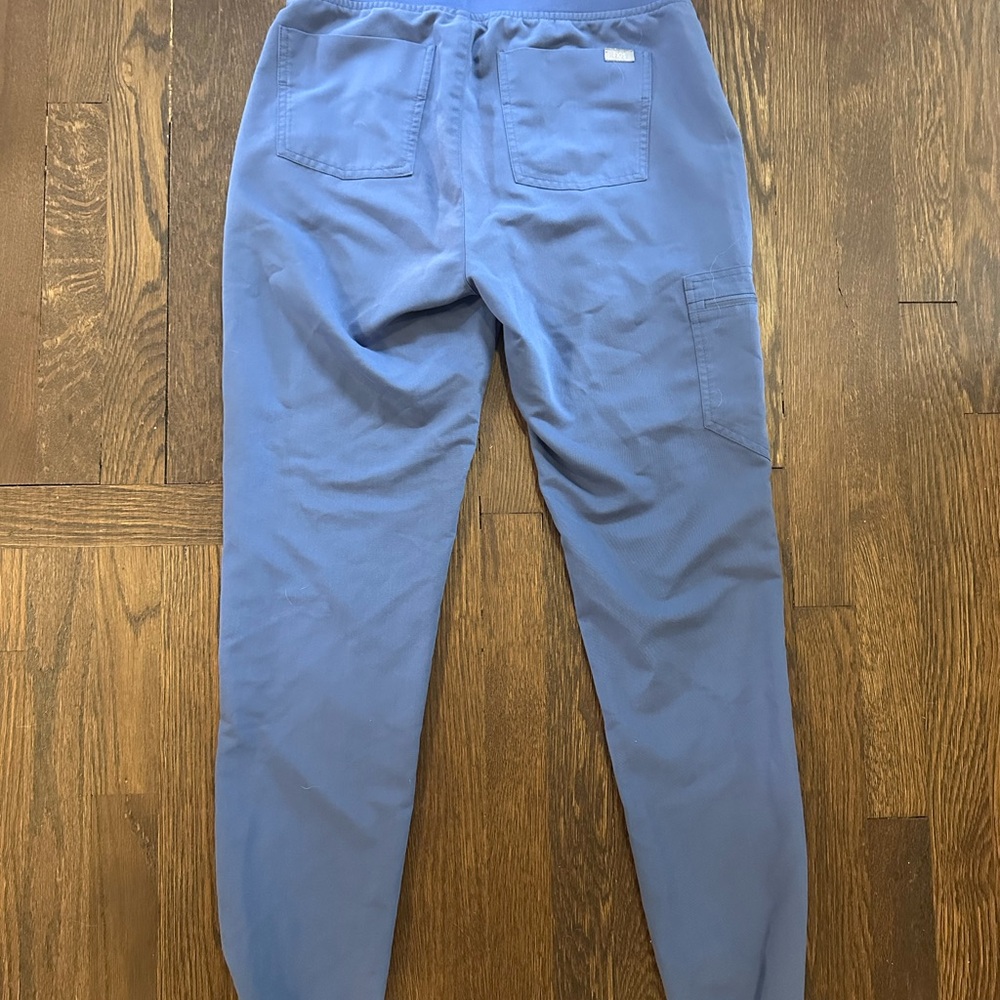 Figs Scrubs Periwinkle Joggers- Size small tall